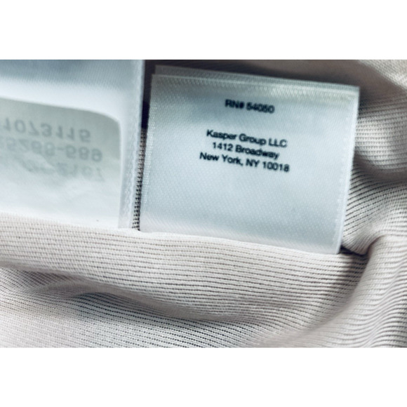 Nine‎ West Top Womens Large Pale Pink Black Polka Dot Sleeveless Dress Blouse - Picture 5 of 10